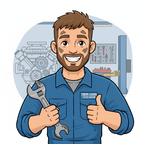 Cartoon von Tibor Lazar